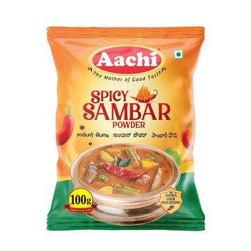 Aachi Spicy Sambar Powder - 100 GM
