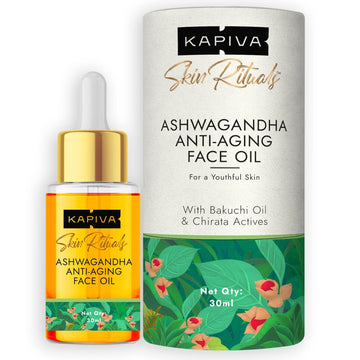 Kapiva Ashwagandha Anti Aging Face Oil - 30 ML