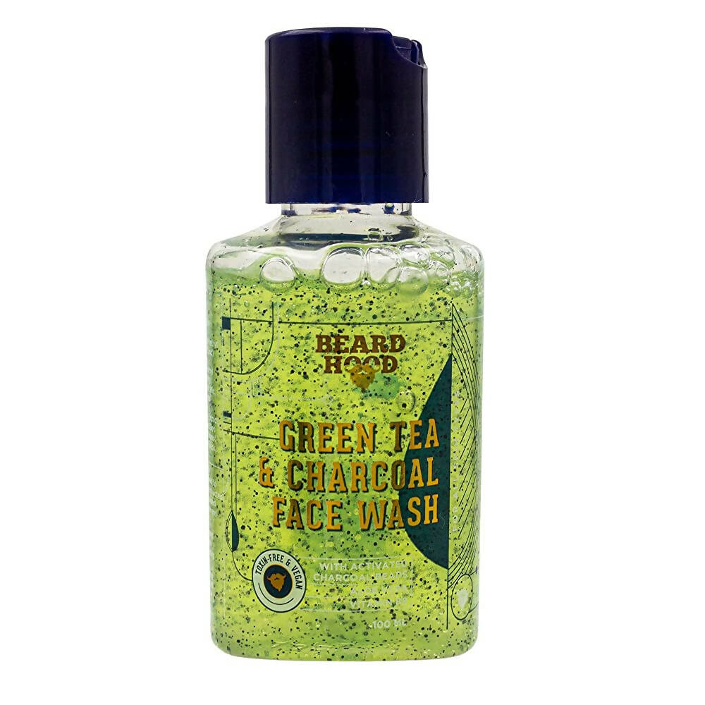 Beardhood Green Tea & Charcoal Face Wash