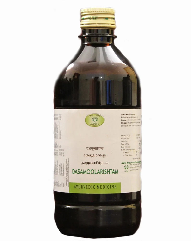 Dashamola Rista AVN Dasamoolarishtam / Dashamoolarishta / Dashmularisht - 450 ML - AtoZ ...
