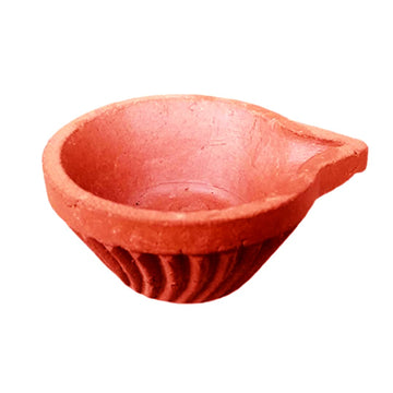 Clay Oil Lamp - 30 pieces