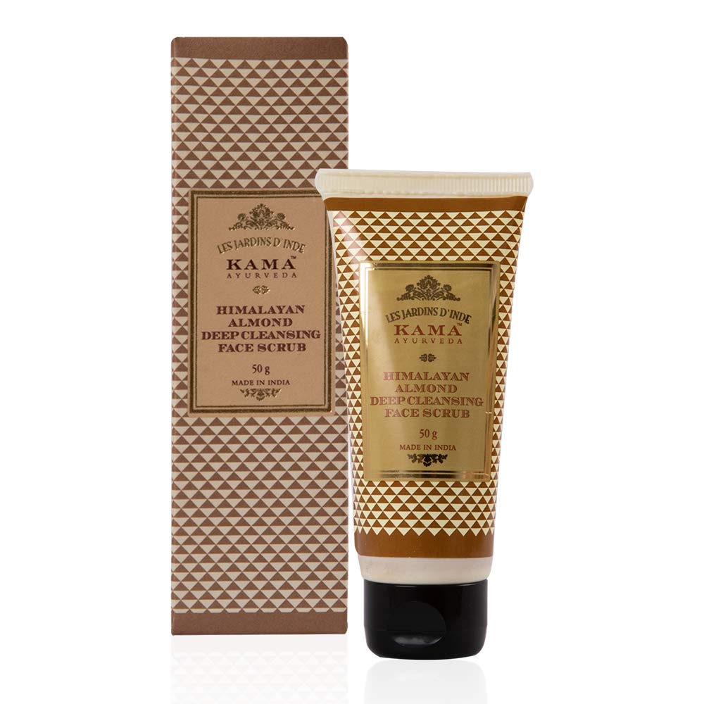 Kama Ayurveda Almond Deep Cleansing Face Scrub for Men