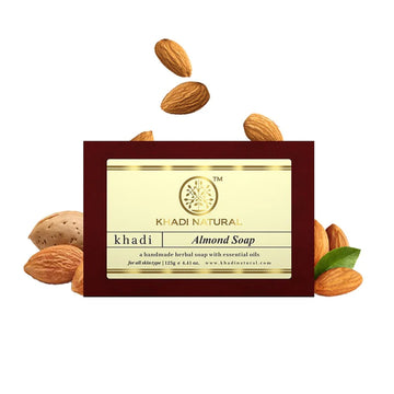 Khadi Natural Almond Soap - 125 GM