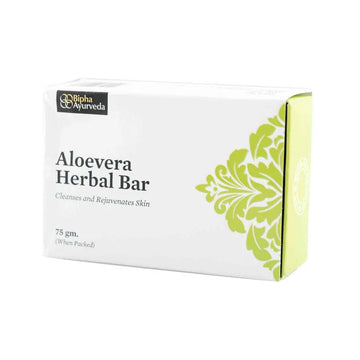 Bipha Ayurveda Aloevera Herbal Bar - 75 GM