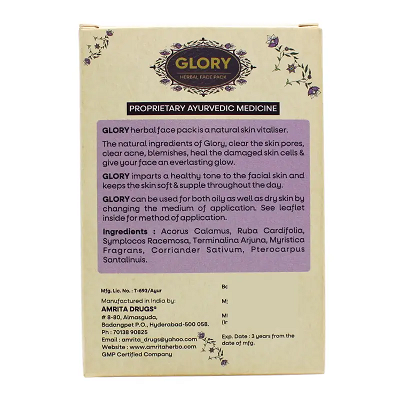 Amrita Glory Face Pack - 30 GM