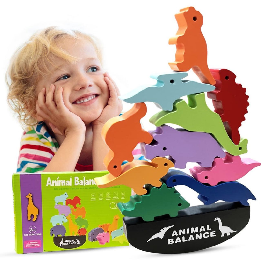 Wooden Animal Balance Game - Daily Needs Products