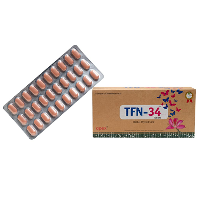 Apex TFN 34 Tablets - 150 Tablets