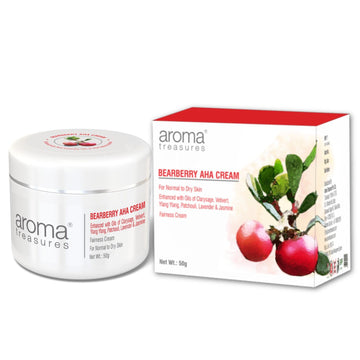 Aroma Treasures Bearberry AHA Cream - 50 GM
