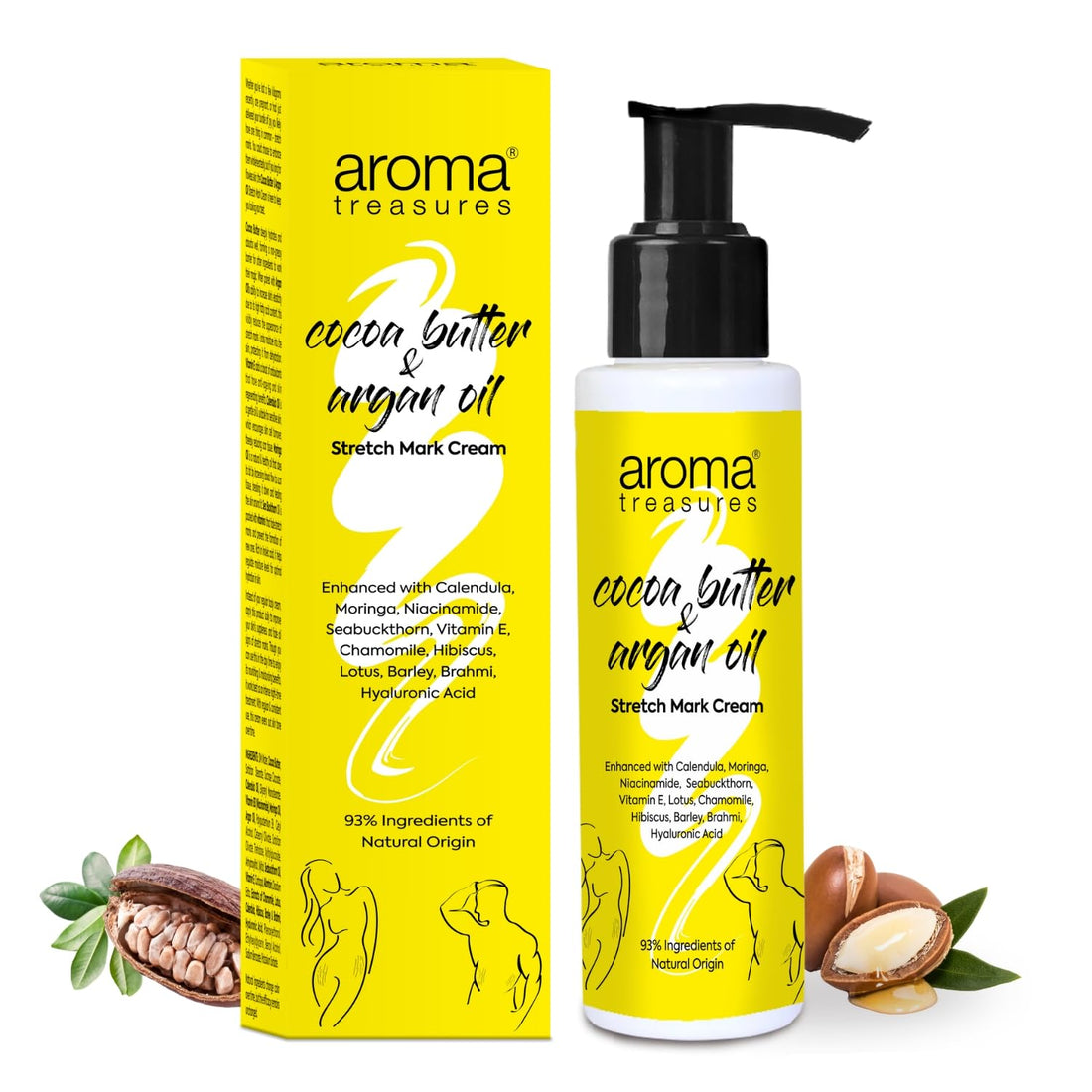 Aroma Treasures Stretch Mark Removal Cream - 100 GM