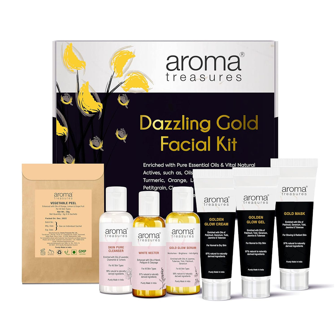 Aroma Treasures Dazzling Gold Facial Kit