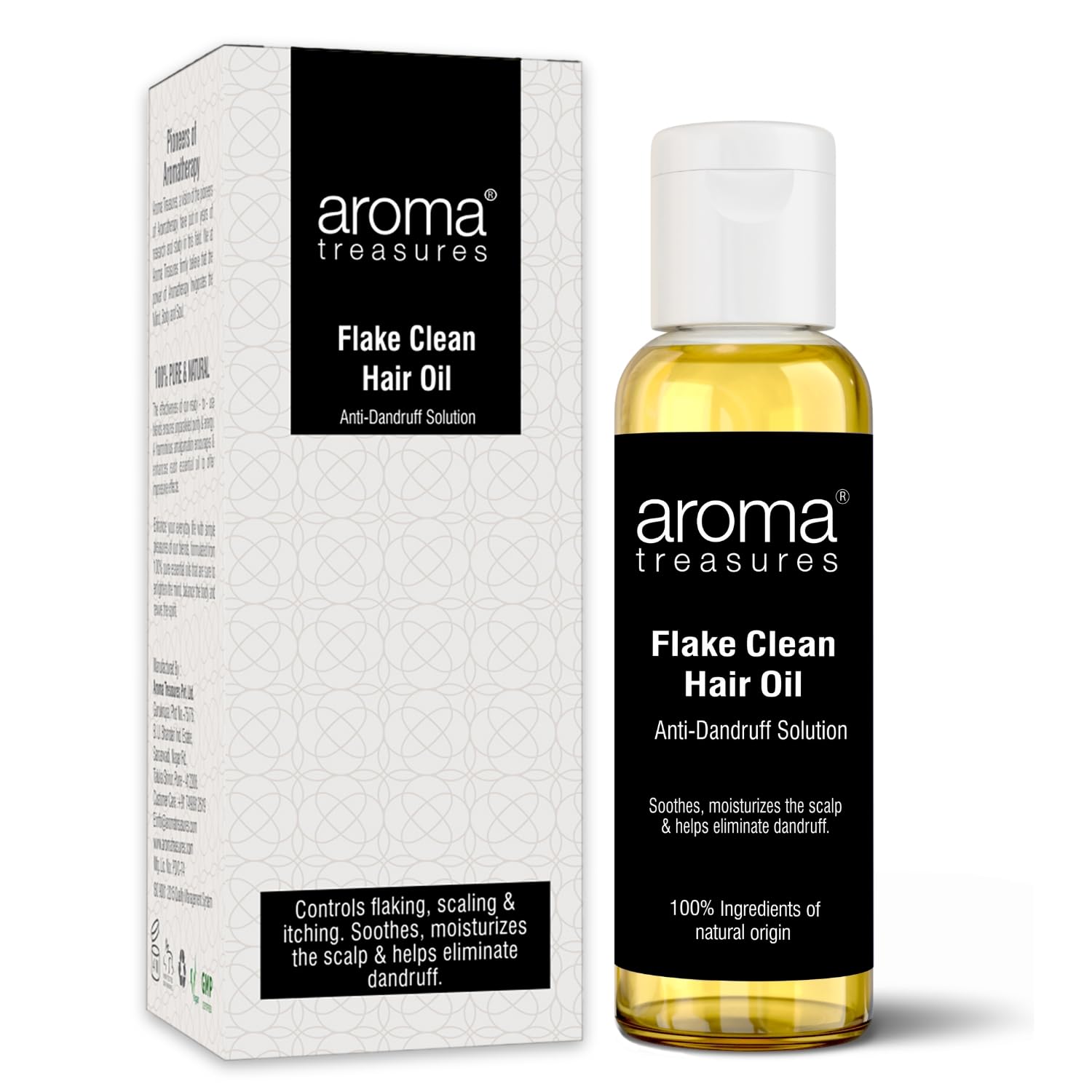Aroma Treasures Flake Clean Hair Oil - 50 ML
