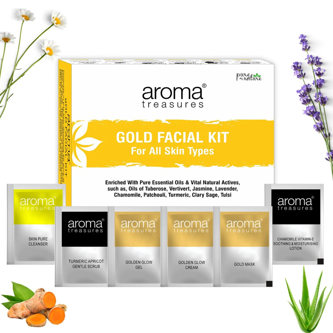 Aroma Treasures Gold Facial Kit - 30 GM