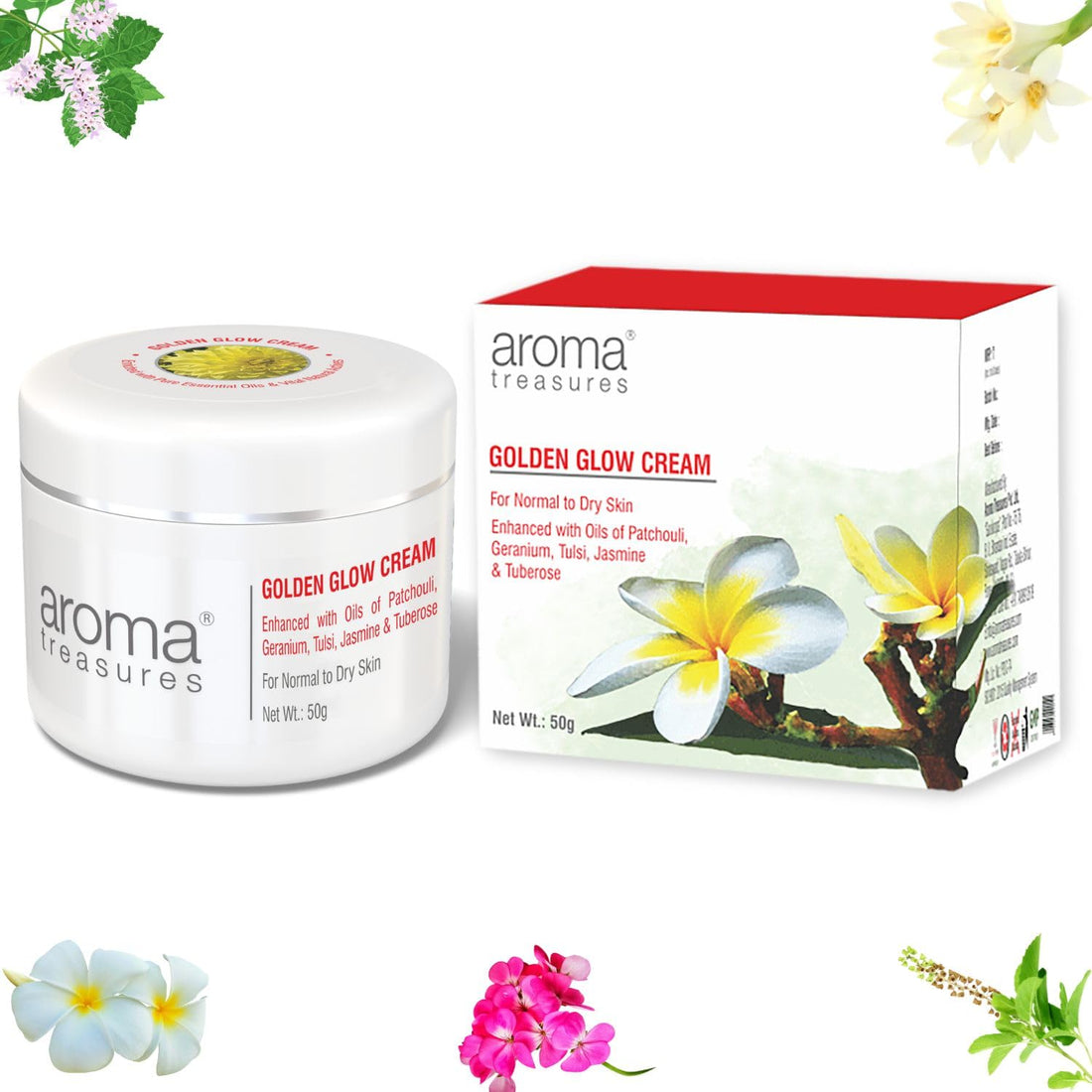 Aroma Treasures Golden Glow Cream - 50 GM