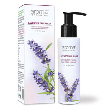 Aroma Treasures Lavender Face Wash - 100 ML