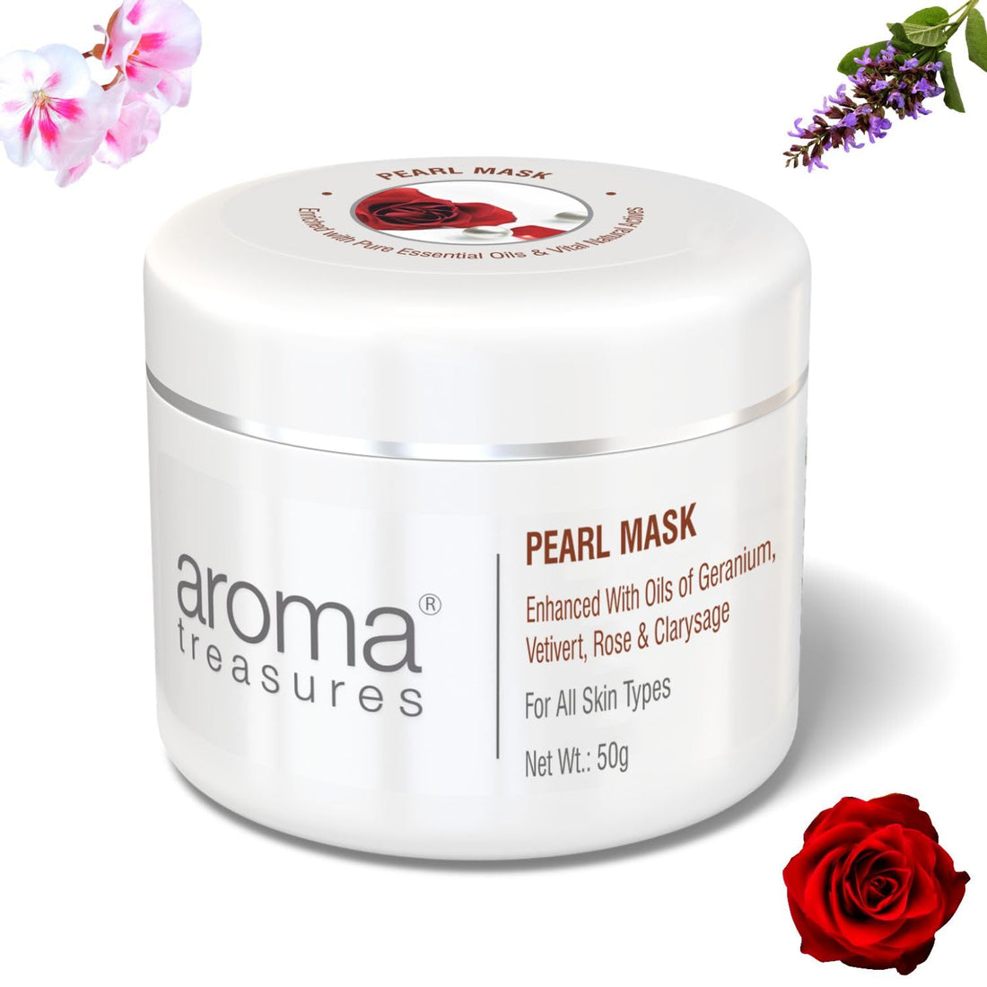 Aroma Treasures Pearl Mask - 50 GM