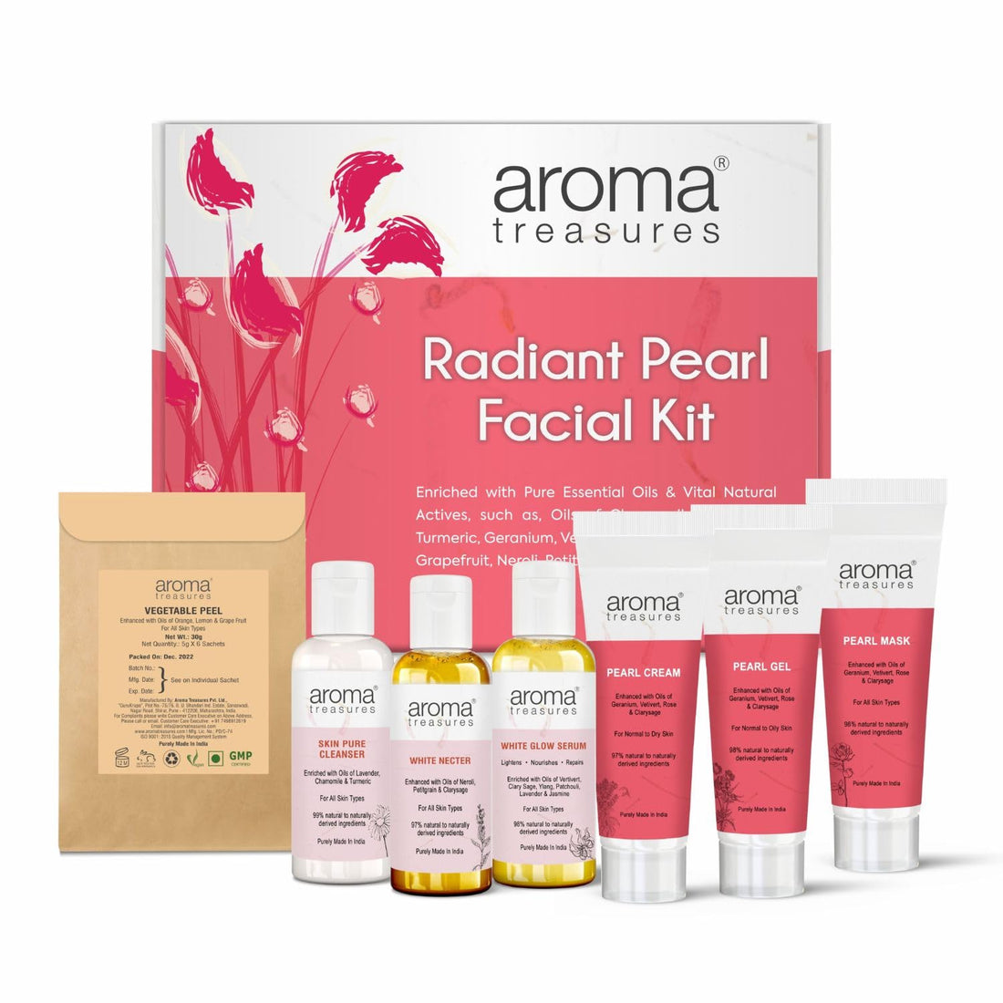 Aroma Treasures Radiant Pearl Facial Kit