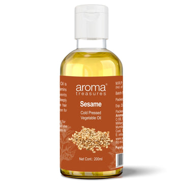 Aroma Treasures Sesame Vegetable Oil - 200 ML
