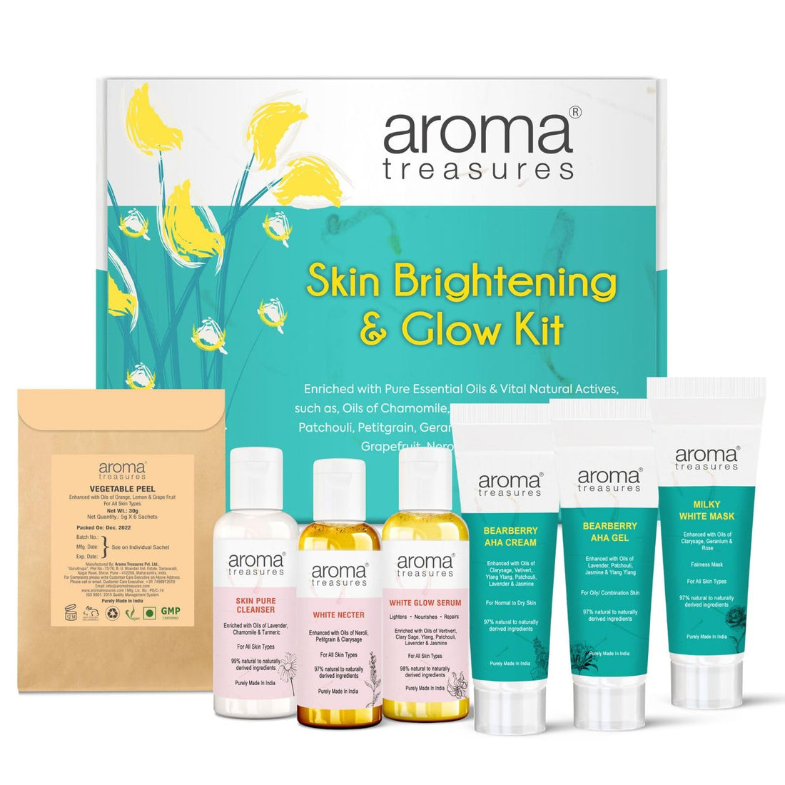 Aroma Treasures Skin Brightening & Glow Kit