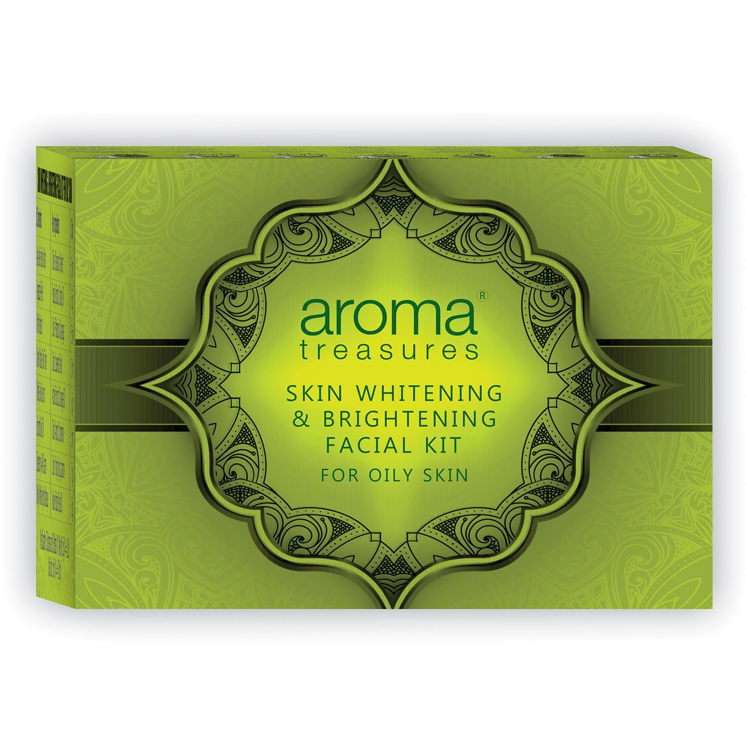 Aroma Treasures Skin Whitening And Brightening Facial Kit For Oily Skin