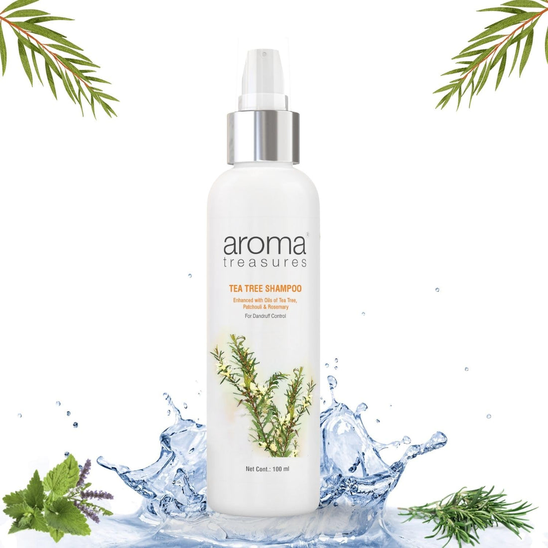 Aroma Treasures Tea Tree Shampoo - 100 ML