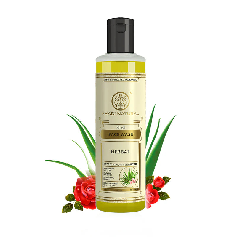 Khadi Natural Herbal Face Wash - 210 ML