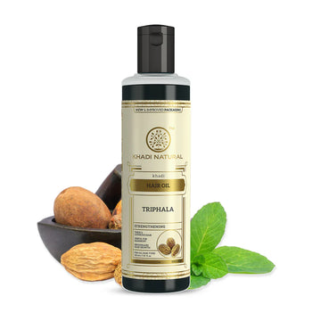 Khadi Natural Triphala Hair Oil - 210 ML
