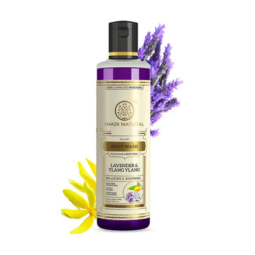 Khadi Natural Lavender and Ylang Ylang Body Wash - 210 ML