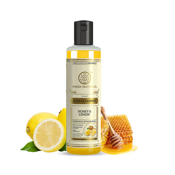 Khadi Natural Honey and Lemon Juice Hair Cleanser - 210 ML