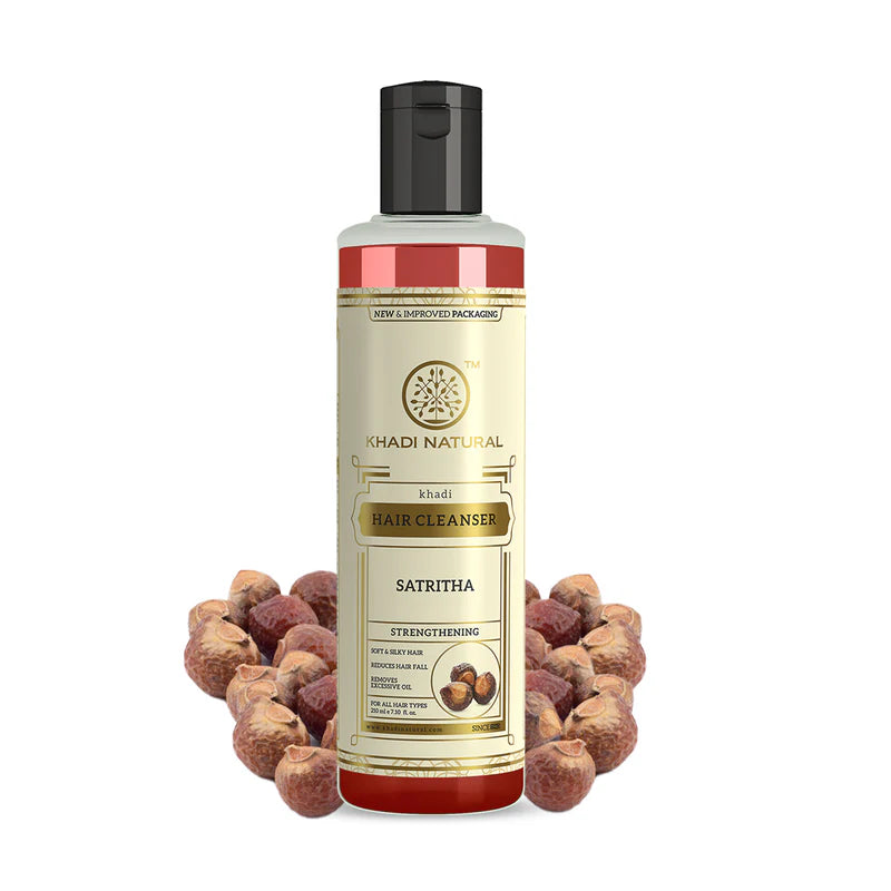 Khadi Natural Satritha Hair Cleanser - 210 ML