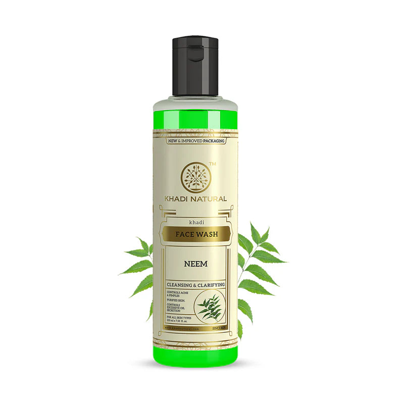 Khadi Natural Neem Face Wash - 210 ML