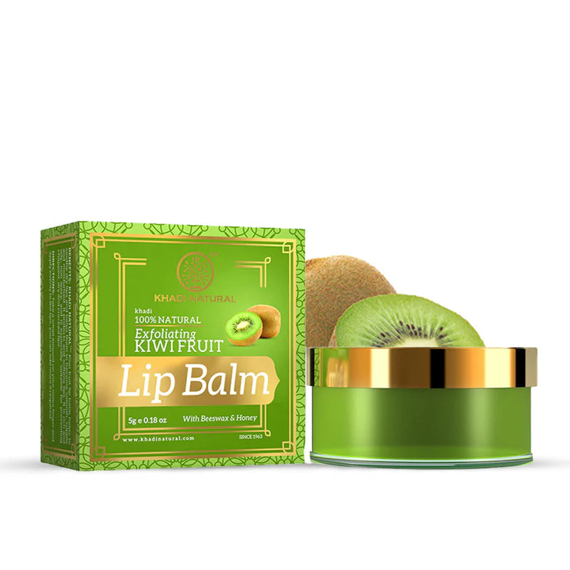 Khadi Natural Kiwi Fruit Lip Balm - 5 GM