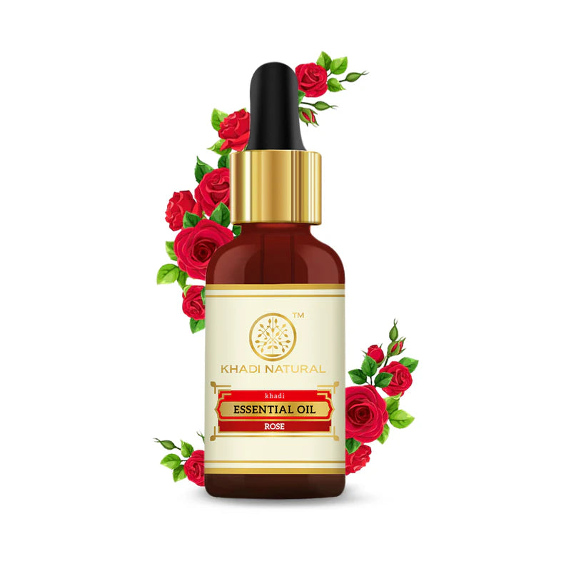 Khadi Natural Rose Essential Oil - 15 ML