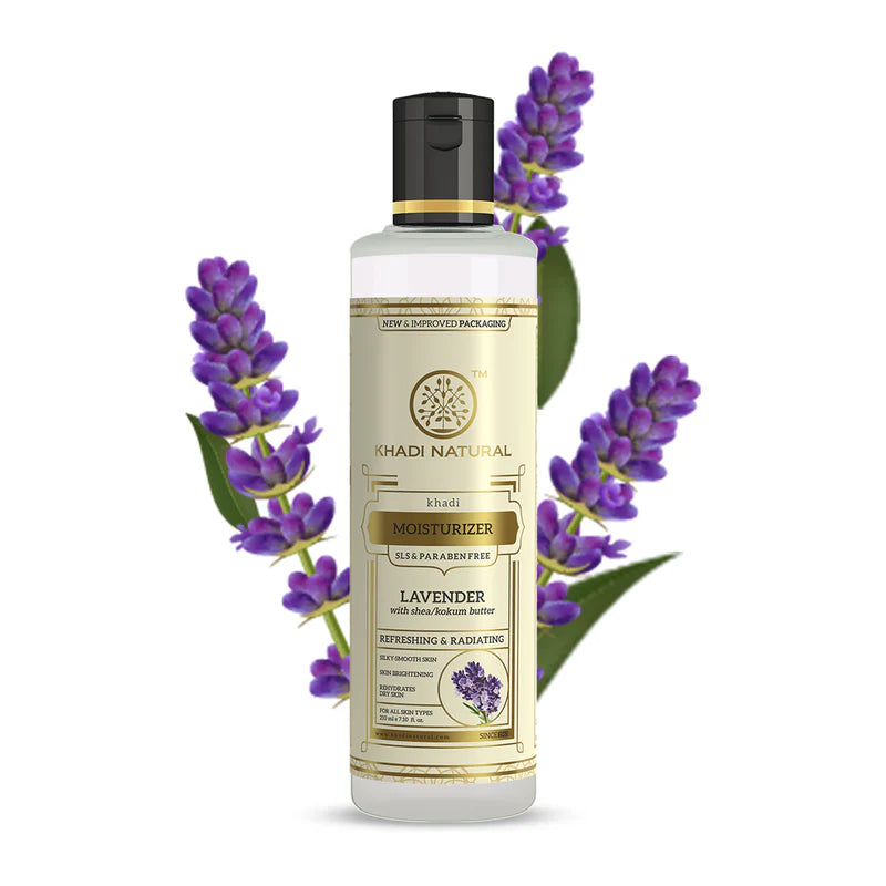 Khadi Natural Lavender Moisturizer - 210 ML
