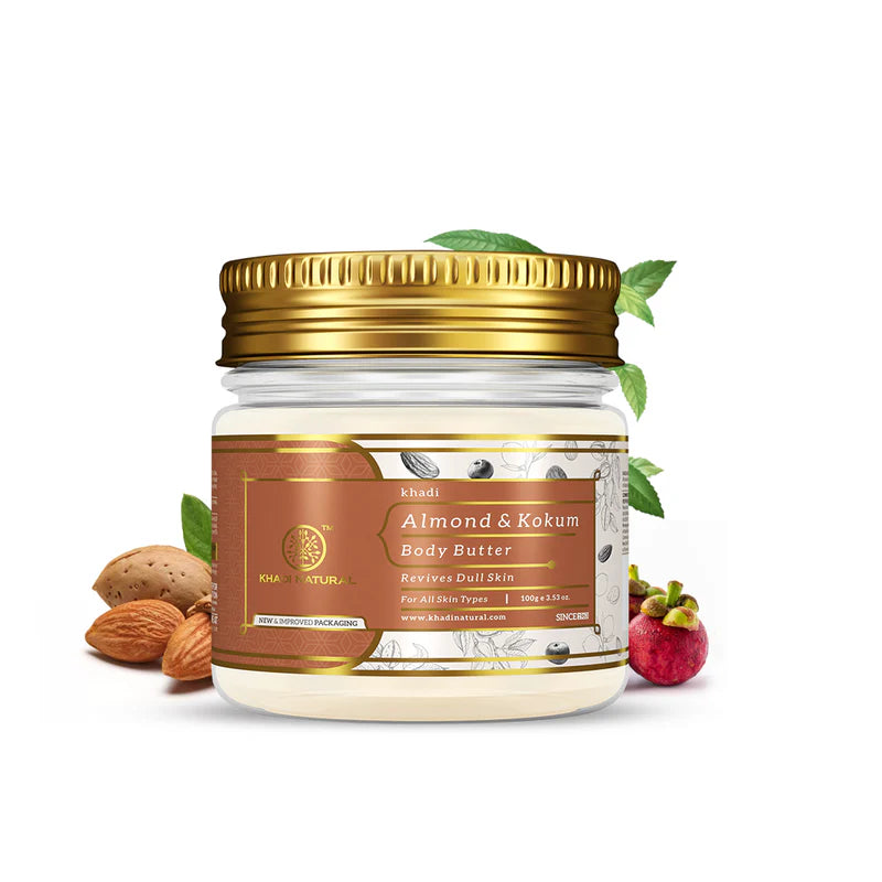 Khadi Natural Almond & Kokum Body Butter
