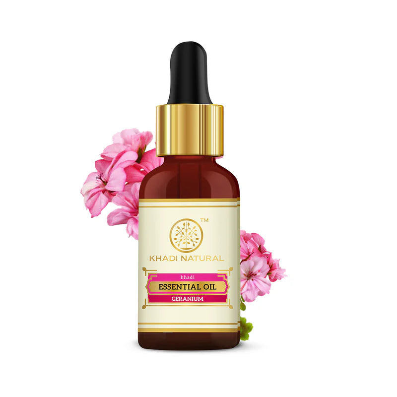 Khadi Natural Geranium Essential Oil - 15 ML