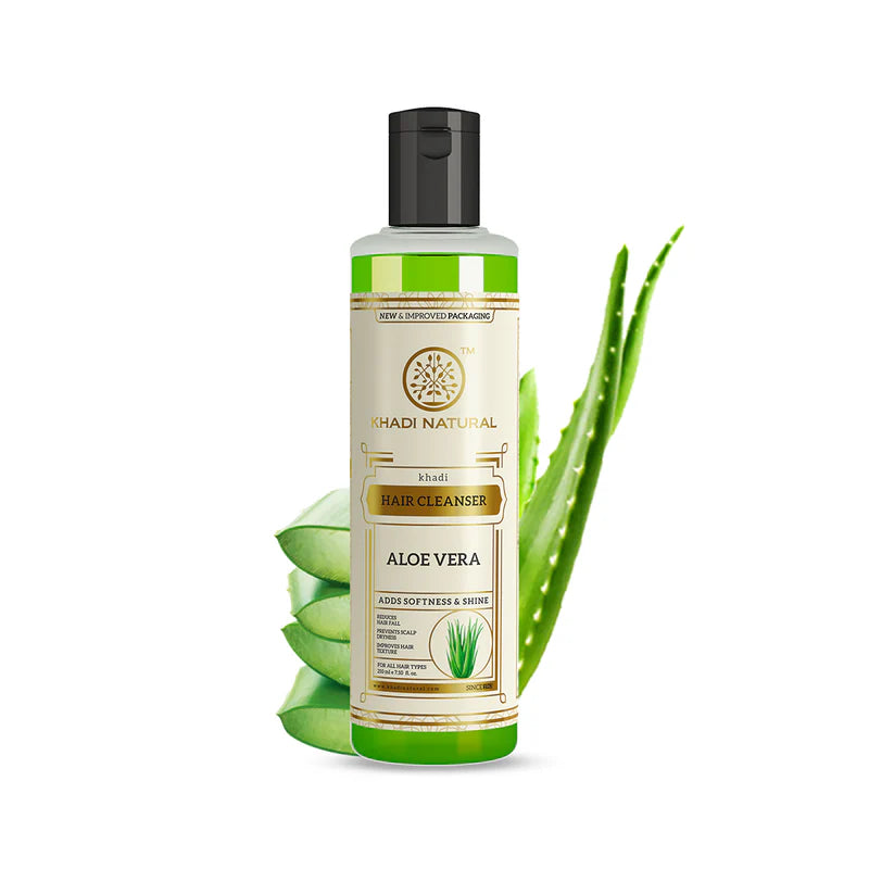 Khadi Natural Aloe vera Hair Cleanser - 210 ML