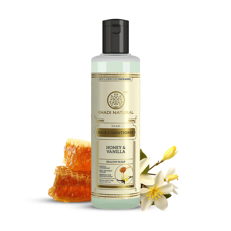 Khadi Natural Honey & Vanilla Hair Conditioner - 210 ML