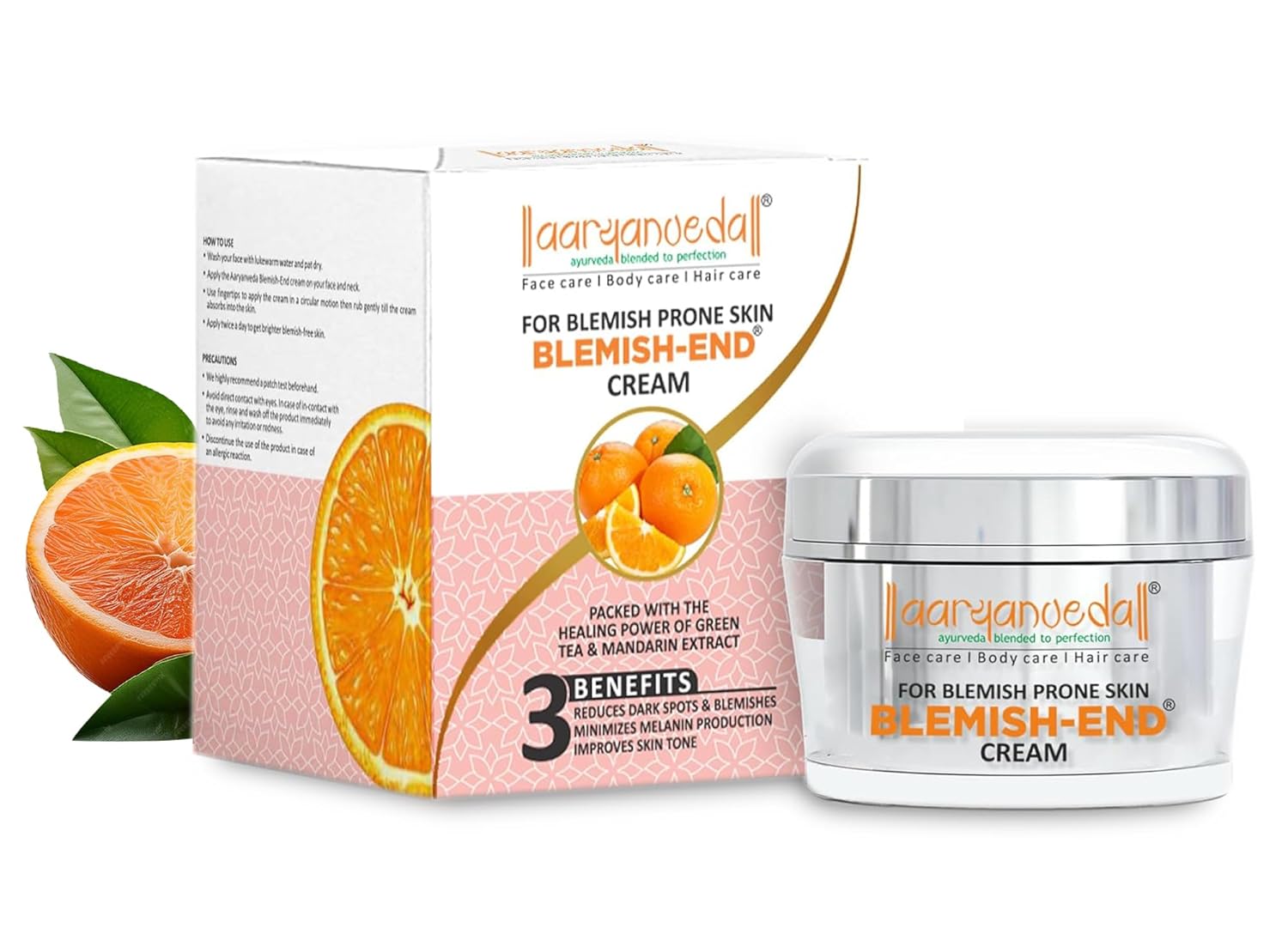 Aaryanveda Anti Blemish and Pigmentation Face Cream - 50 GM