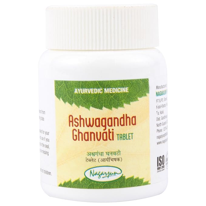 Nagarjuna Ashwagandha Ghanvati Tablet - 60 Tabs