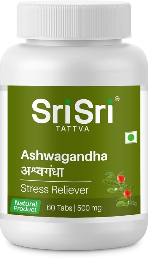 Sri Sri Tattva Ashwagandha Tablet - 60 Nos