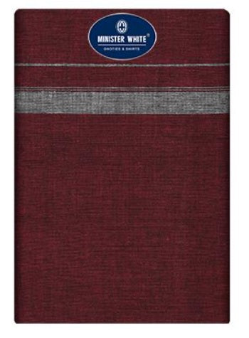 Minister White Cotton Dhoti - Keralavarma - Daily Needs Products