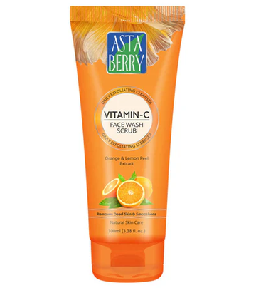 Astaberry Vitamin C Face Wash Scrub - 200 ML