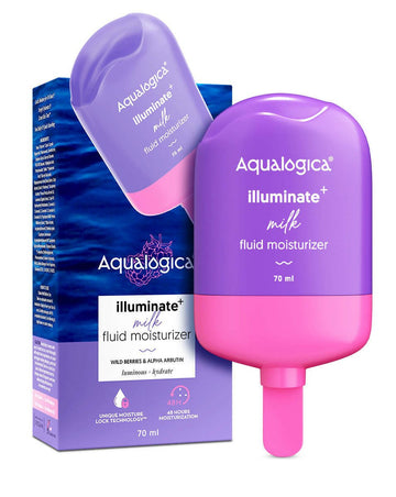 Aqualogica Illuminate + Milk Fluid Moisturizer - 70 ML