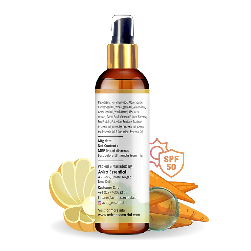 Avira Essential Sunscreen Mist SPF 50 PA++ - 60 ML