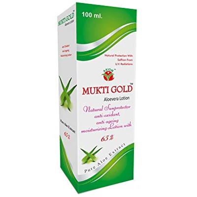 Axiom Mukti Gold Aloevera Lotion - 100 ML