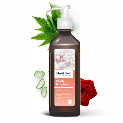 Axiom Mukti Gold Pearly Body wash - 250 ML