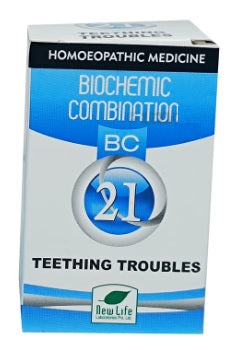 New Life BC 21 Teething Troubles Tablets - 25 GM