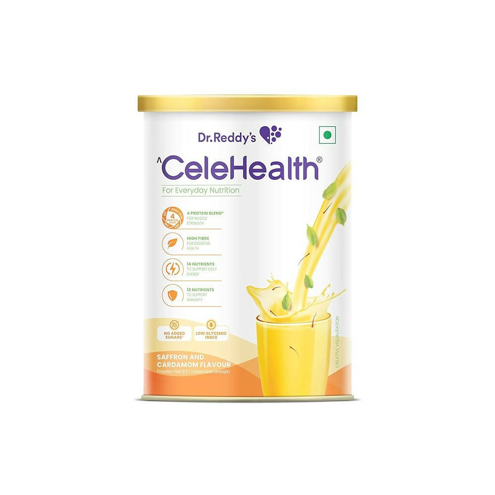 Dr. Reddys Celehealth Nutritional Drink - Saffron & Cardamom Flavor