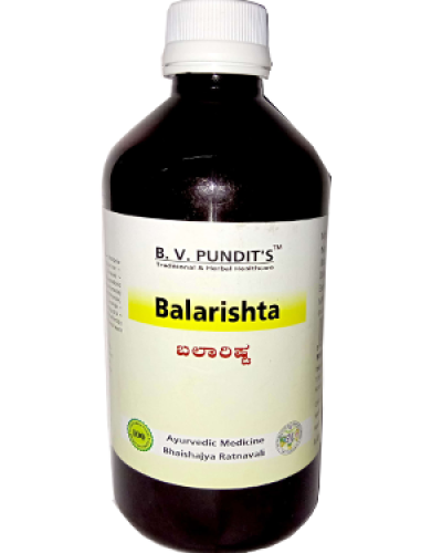 BV Pandit Balarishta - B R Vatavyadhikara - 500 ML