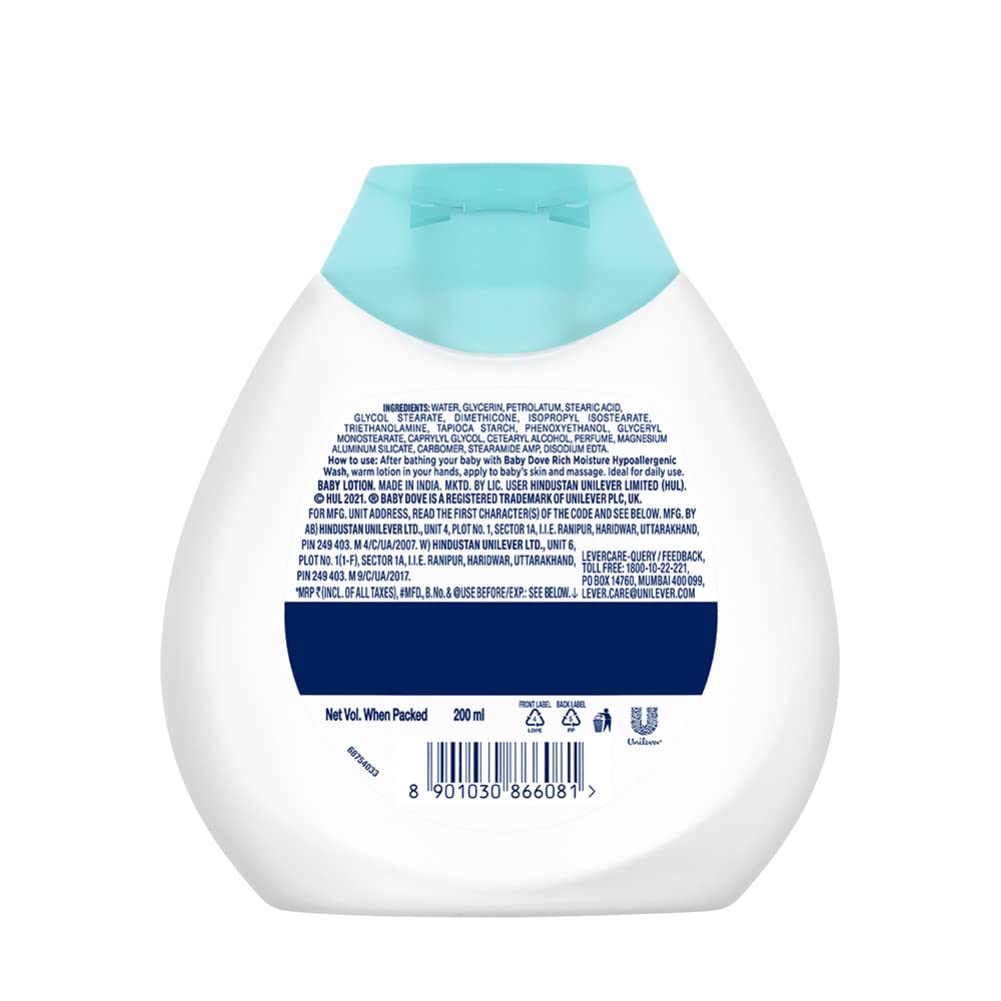 Dove Baby Rich Moisture Baby Lotion